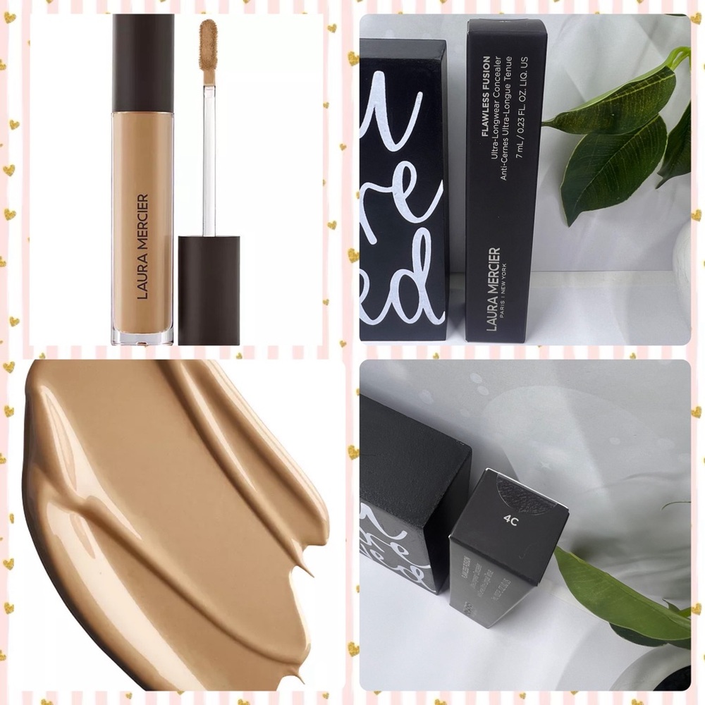 Laura Mercier Flawless Fusion Concealer 4C BNIB Sealed Cover-Up CC Cream NWT NEW